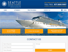 Tablet Screenshot of cruiselawusa.com